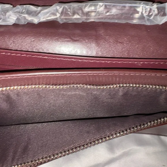 NWOT Coach Cream and Brown Snakeskin Python Embossed Leather Bag - Picture 9 of 9